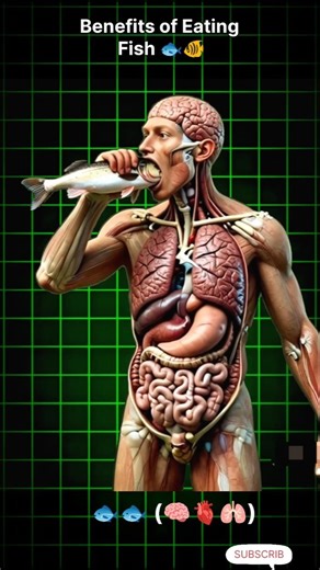 3D Fish Effects Our Body || #shorts #fish #english