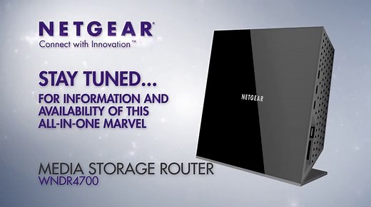 Netgear Centria All-in-One Back-up, Media Server, WiFi Router, 0TB (Diskless) (WNDR4700-100NAS)
