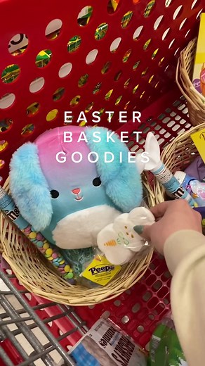 Easter Basket Goodies Shopping at Target