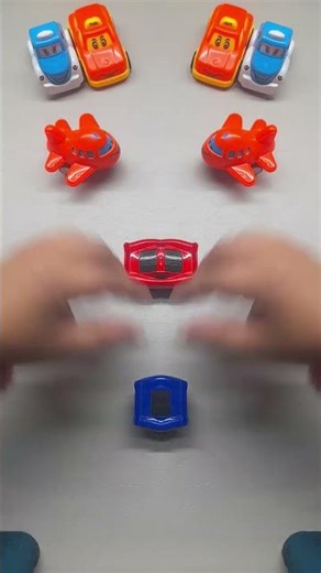 great work 👏 mini airplane ✈️ vs McQueen Cars #youtubeshort