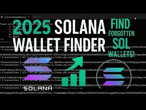 2025 Solana Wallet Finder 🚀 | Scan & Claim Old SOL Wallets Automatically!