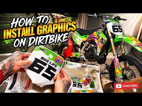Easiest Way to Install Motocross Graphics Without Bubbles (Step-by-Step)