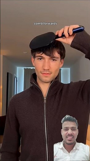 Textured fringe hair tutorial 😮‍💨 | What do you think? | Subscribe for more my reaction #hairstyles