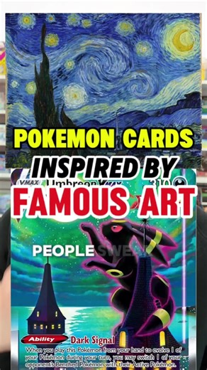 Pokémon Cards Inspired by Famous Artworks