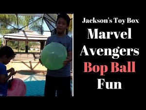 Marvel Avengers Bop Ball Hulk & Spiderman Balloon Blow Up