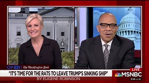 "Republicans who might be inclined to sign up for another season of Trump’s fading reality show should pause and take stock. There should be no doubt, at this point, that the man is a giant loser who will drag the GOP down with him," writes Eugene Robinson. Read it: https://wapo.st/2DPhvQ8 | Morning Joe