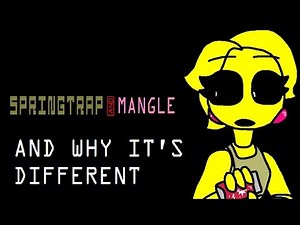 Springtrap & Mangle: Why it's different from the games