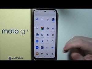 Motorola Moto G15: How to Add Apps to Home Screen