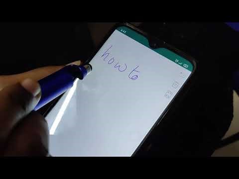 How to use pen in Android phone