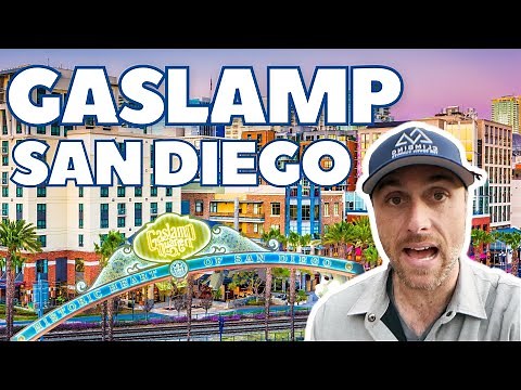 Exploring San Diego's Gaslamp Quarter | Full Vlog Tour and Neighborhood Guide Downtown San Diego CA