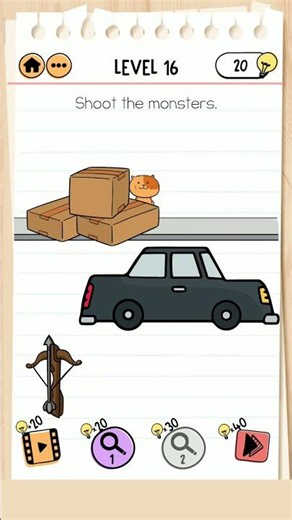 Level 16 🏹 Monster Hunter Joe – Brain Test 2: Tricky Stories 🤠#TrickyPuzzles #SmartGames #games