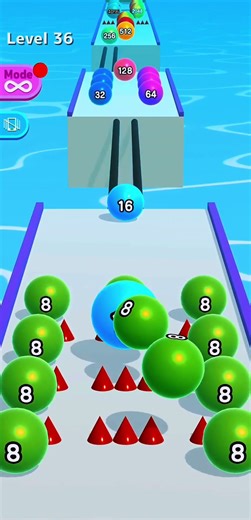 Ball Run 2048 - Merge Number Level-35