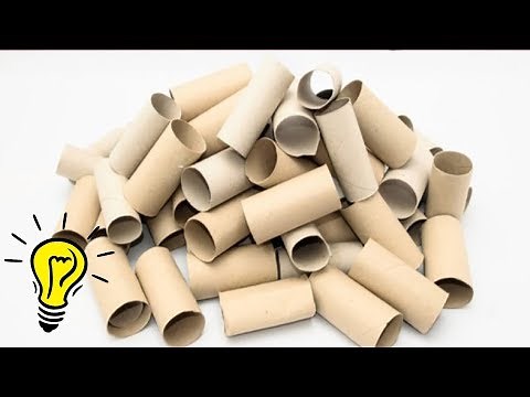 8 TOILET PAPER ROLL CRAFTS || COOL AND EASY TOILET PAPER ROLL DIYS