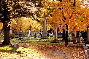 Mount Pleasant Cemetery in Newark, USA