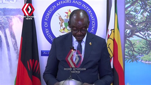 Vice President K.C.D. Mohadi officiated at the High-Level Resource Mobilization ceremony to assist Malawi Flood Disaster victims at Munhumutapa Building in Harare. | Rory Studios News