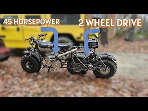 Building A 2-Wheel Drive Minibike Isn't That Hard