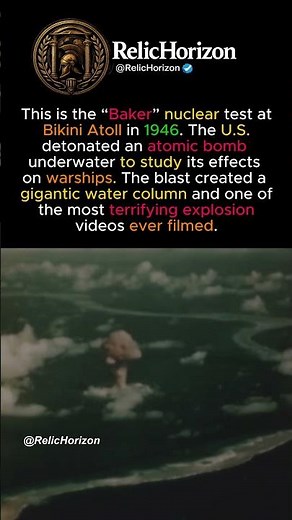 The Bikini Atoll Nuclear Test That Shocked the World