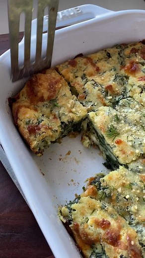 Delicious Spinach & Feta Brownies Recipe
