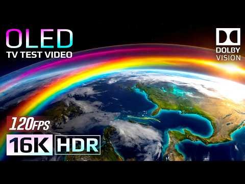Incredible Earth 16K Video ULTRA HD || 16K HDR 120fps Dolby Vision