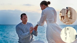 Alex Rodriguez's ex-girlfriend Jennifer Lopez gives a sneak peek at her extravagant wedding to Ben Affleck in Georgia