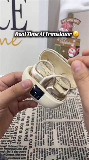 AI Translating Earbuds: Real-Time Translation Experience