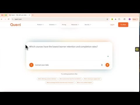 AI Insights for E-Learning: Instantly Find Underperforming Courses with Querri
