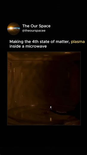 The Our Space on Instagram: "The plasma formed by a matchstick or aluminum in a microwave is a highly ionized gas that has been heated to extremely high temperatures. Most plasmas are created when extra energy is added to a gas, which can occur when gases are heated to high temperatures. Atoms in a hot gas are moving so fast that electrons can be knocked loose when they collide with each other. Are you ready to explore Space 🔭 🌌 Do you love Space❔ ❤️ #relativity #cosmos #spaceandtime #space #u