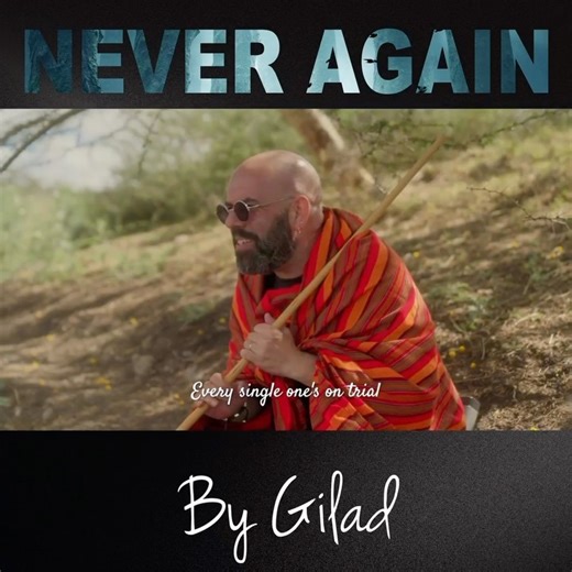 October 7. Amazing that Gilad was able to create such a hauntingly beautiful song from the ashes. Hopefully one day we will be able to interview Gilad about the back story. The entire song is on his channel Gilad- Never Again. This is the kind of artistry we need to support. #amyisraelchai #gilad #neveragain #october7 | Jewish Life Now