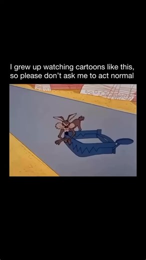 ✨ Tom & Jerry Cartoon ✨ on Instagram: "They don't make them like this anymore ,😅 Road Runner and Wile E. Coyote are classic Looney Tunes characters built around one of the simplest ideas in animation. A fast bird runs. A determined coyote chases. Every short resets the same goal, yet it never feels repetitive because the humor comes from timing, creativity, and inevitability. Wile E. Coyote is endlessly confident in his intelligence and his Acme gadgets. Rockets, traps, and elaborate machines p