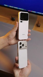 9.7K views · 1K reactions | Unboxing the Xiaomi Mi 17 Pro in White! The texture is just okay. Still, it can't beat the iPhone 17 #XiaomiMobile #AppleMobile #Xiaomi17Pro #iPhone17Pro | Techno Waqar | Facebook