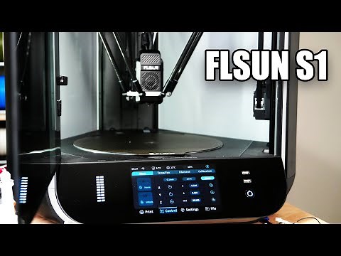 FLSUN S1 Delta 3d Printer Firmware Update & Testing