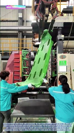 Molding Mastery: The Production Process of Plastic Pallets