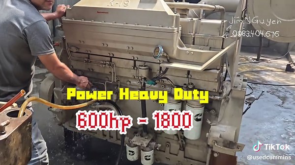 Cummins USA 🇺🇸. KTA19-G2 600HP