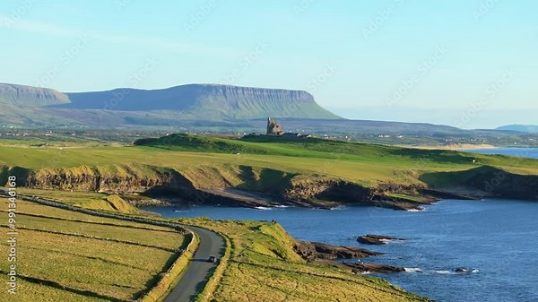 Castle on the Coast of Sligo, Ireland