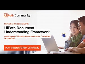UiPath Document Understanding Framework with Pradeep Chinnala