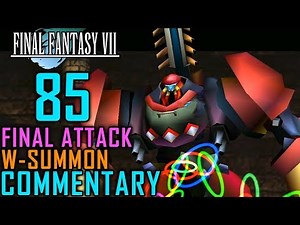 Final Fantasy VII Walkthrough Part 85 - Final Attack Materia - Secret Battle Square Boss (W-Summon)