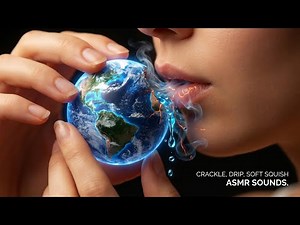 Galactic Core Crunch ASMR | Eating a Cosmic Planet Filled With Nebula Gel (Ultra Realistic 8K)