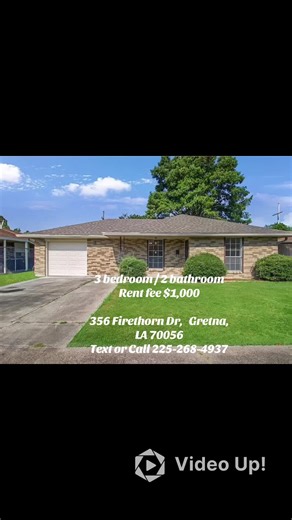 3 Bedroom Apartment for Rent in Gretna, LA