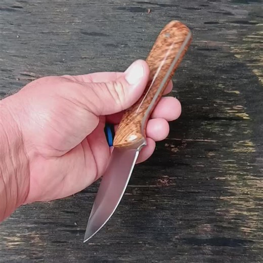 The Western Drop Point was my most popular knife of 2025, which is saying something, since my Delux Boot Dagger has been the repetitive best seller the past 5 years. The Western Drop Point makes for a decent sized everyday knife and will perform well in the field too. Please message me for more details or to place an order.