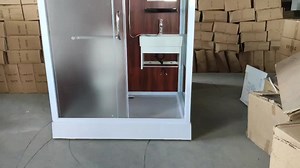 All in One Bathroom Units Prefab Modular Bathroom