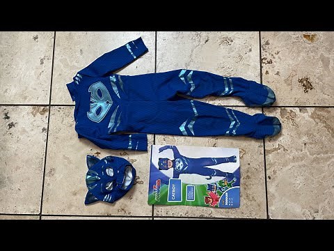Kids Catboy PJ Masks Halloween Costume Review