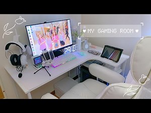 【ゲーム部屋紹介】社会人ゲーマー女子の白で統一したお部屋