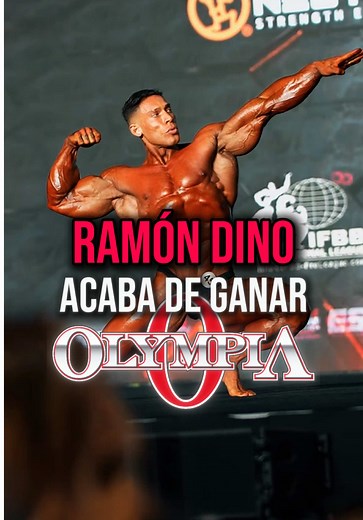 Ramón Dino se convierte en leyenda en Mr. Olympia