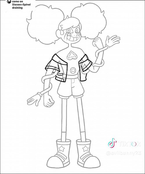 Creating a Spinel Fusion in Steven Universe