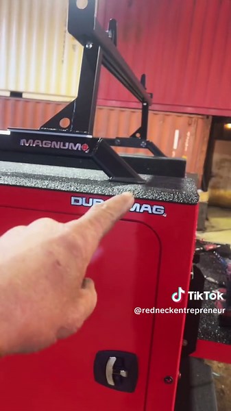 Quick and easy ladder rack/headache rack install. #fyp #fypシ #fypシ゚viral #rednecktify #rednecktification #welder #welding #fab #fabrication #upfit #upfitter