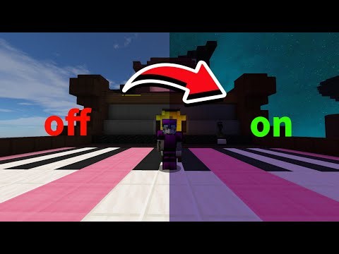 This is Minecraft Bed Wars, but I added shaders