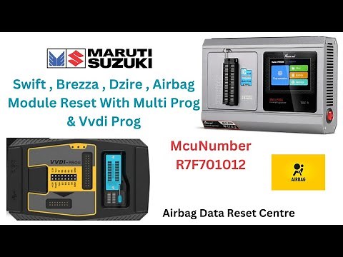 How To Reset Airbag Module ! Multi Prog ! Vvdi Prog ! 38910-54T40 ! J8 ! Airbag Module Reset ! Crash