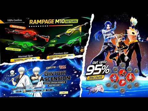 Rampage M1014 & Poker Mp40 Return 💥😮| Evo Bundle Event | free fire new event | ff new event