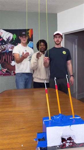 32M views · 1.4M reactions | 3 for 3 Ring Toss #trickshot | Ben Fjeld | Facebook