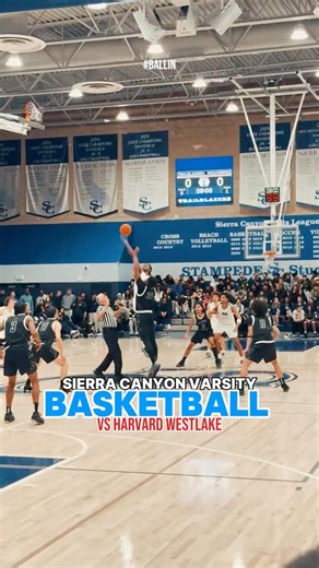 Boys Varsity Basketball | Sierra Canyon defeats Harvard Westlake 55-47 🏀☄️